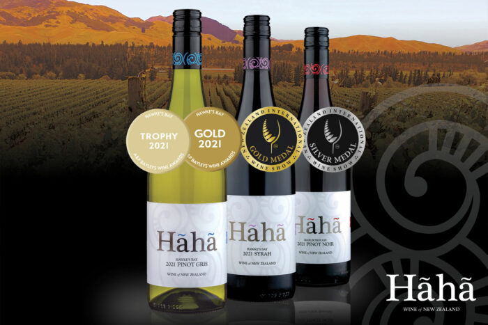 Three bottles of Haha wines win awards - News feature
